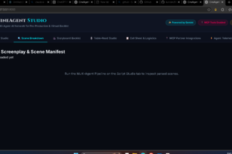 Multi-Agent Network for Film Pre-Production& Virtual Backlot