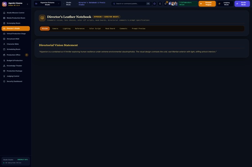 Agentic Studio OS – screenshot 1