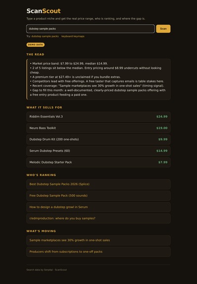 ScanScout – screenshot 2
