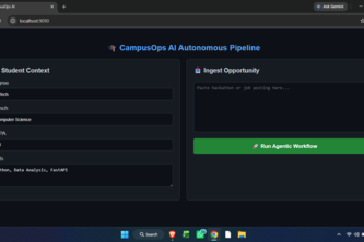 CampusOps AI — Autonomous Student Opportunity Pipeline