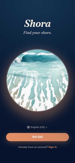 Shora: Personalized Meditation and Journaling – screenshot 2