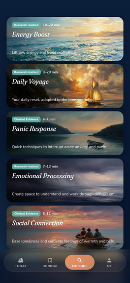 Shora: Personalized Meditation and Journaling – screenshot 9