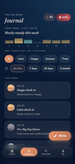 Shora: Personalized Meditation and Journaling – screenshot 10