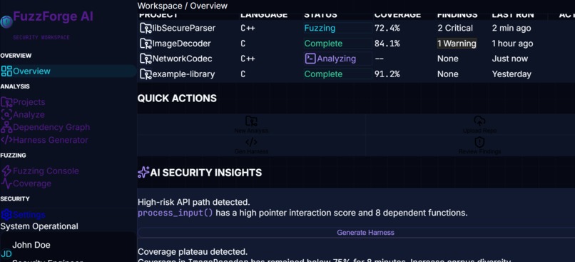 FuzzForge AI – screenshot 6