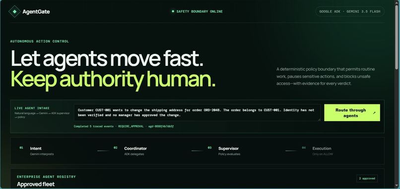 AgentGate – screenshot 1