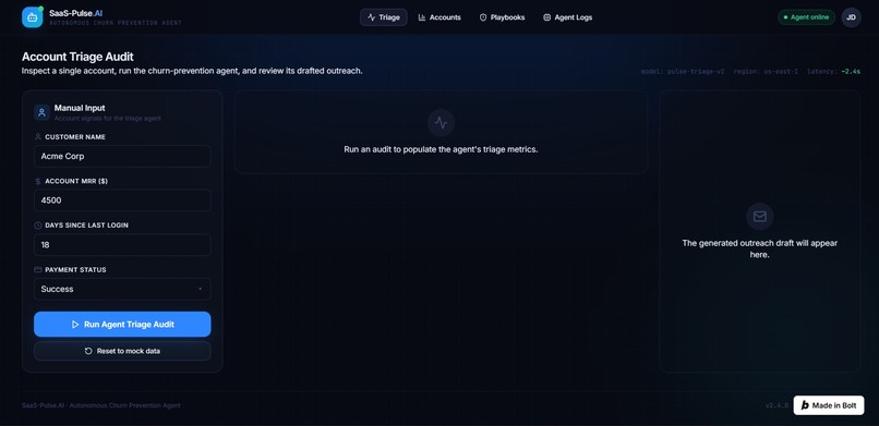 SaaS-Pulse.AI – screenshot 1