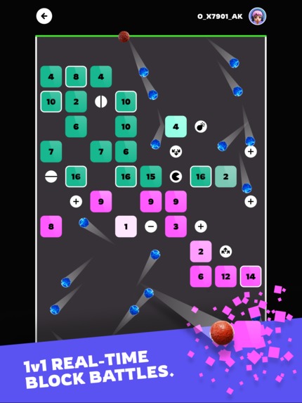 Blokka - 1v1 Block Battle – screenshot 1