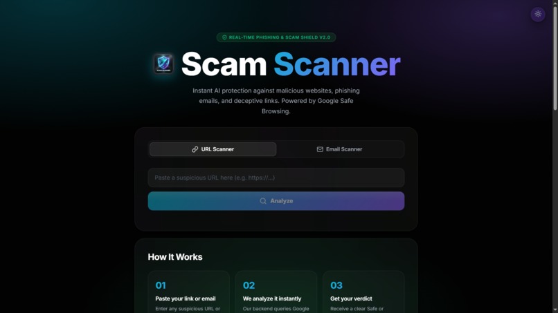 Scam Scanner – screenshot 1