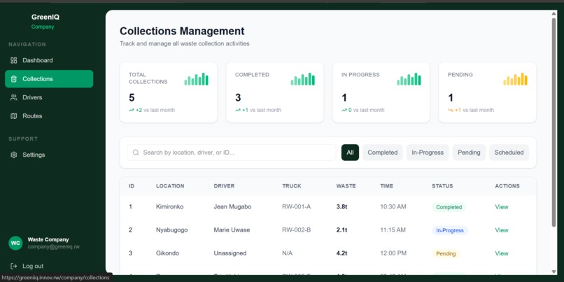 GreenIQ – screenshot 1