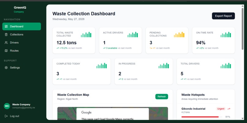 GreenIQ – screenshot 2