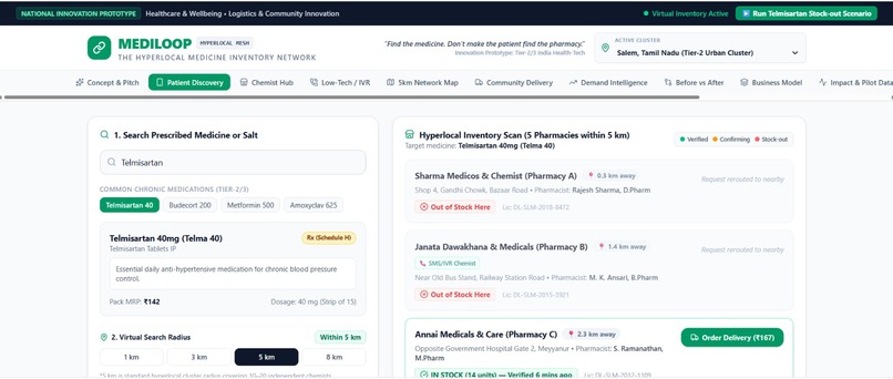 MEDILOOP – screenshot 1