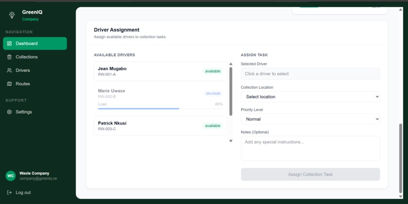 GreenIQ – screenshot 1