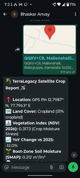 TerraLegacy:  Autonomous Satellite Agri-Intelligence Agent – screenshot 3