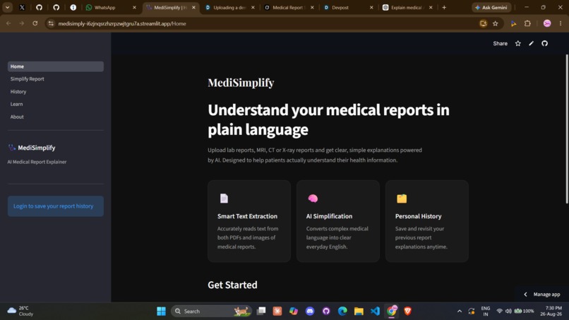 MediSimply - AI Medical Report Explainer – screenshot 3