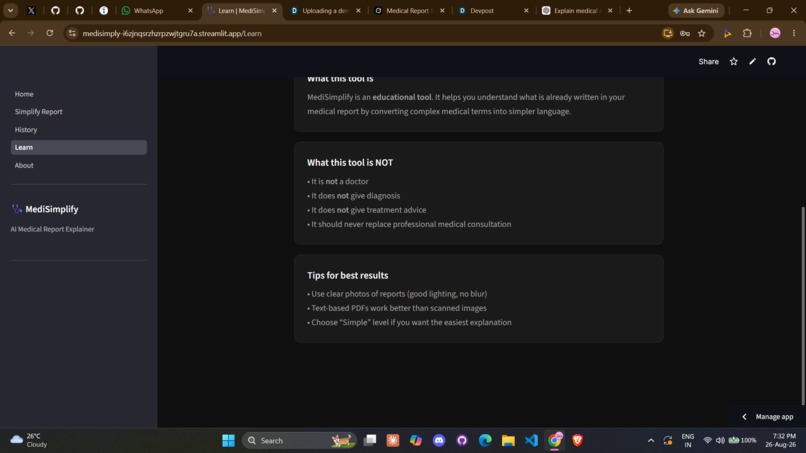 MediSimply - AI Medical Report Explainer – screenshot 7
