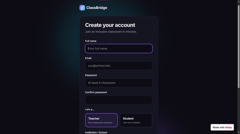 ClassBridge – screenshot 8