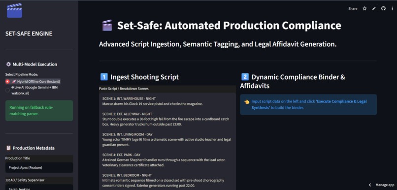 Set-Safe  – screenshot 1