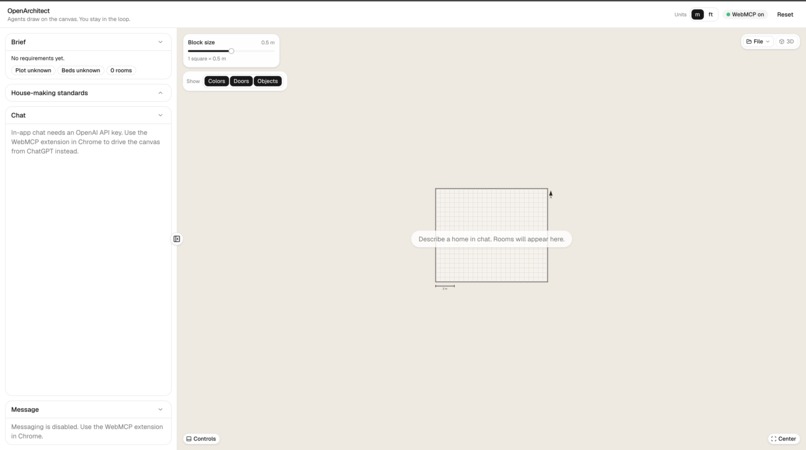 openArchitect – screenshot 1