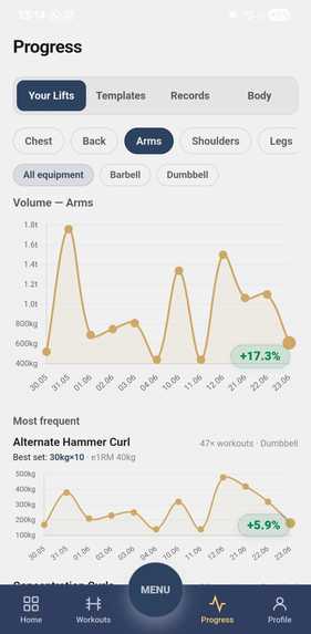BeeStrong - Gym Tracker – screenshot 6