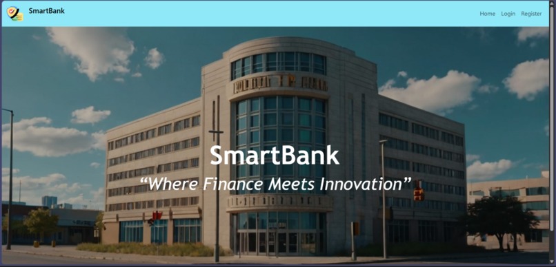 SmartBank---Bank-Management-System – screenshot 1