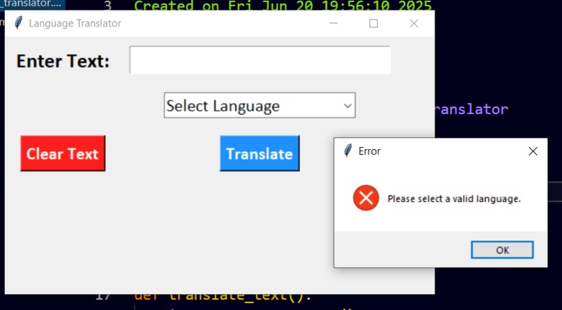 Language-Translator – screenshot 3
