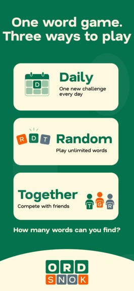Ordsnok: Daily Word Puzzle – screenshot 6