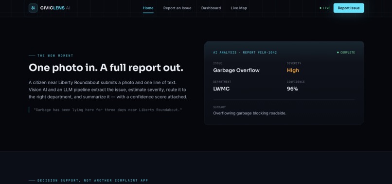 CivicLens AI  – screenshot 2