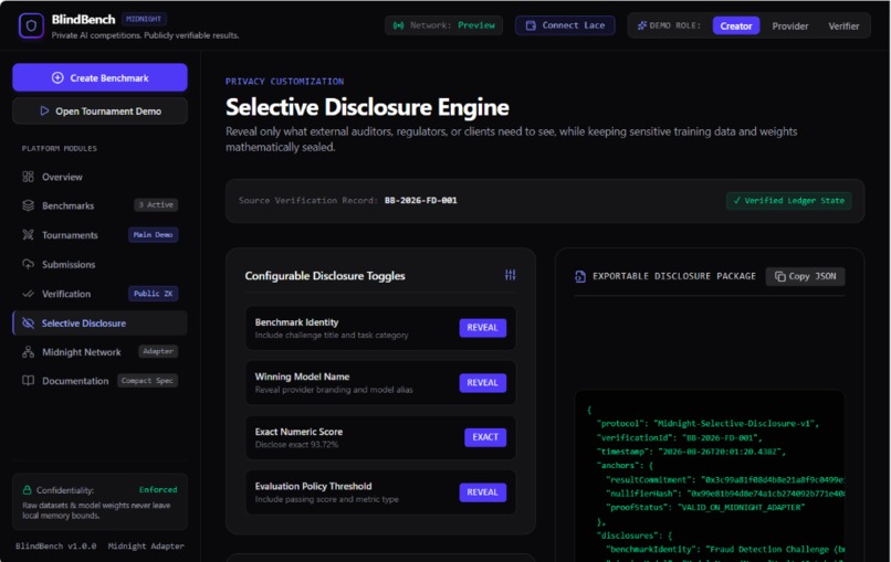 BlindBench – screenshot 2