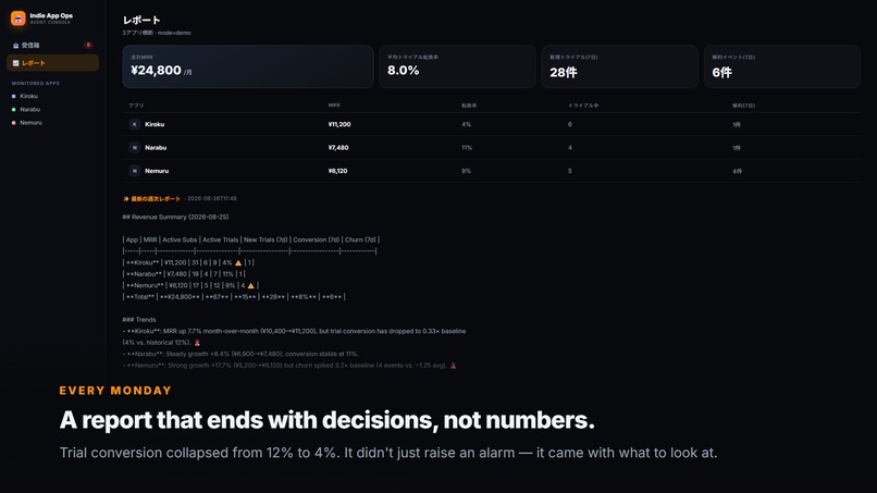 Indie App Ops Agent – screenshot 6