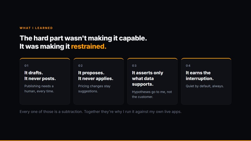 Indie App Ops Agent – screenshot 8