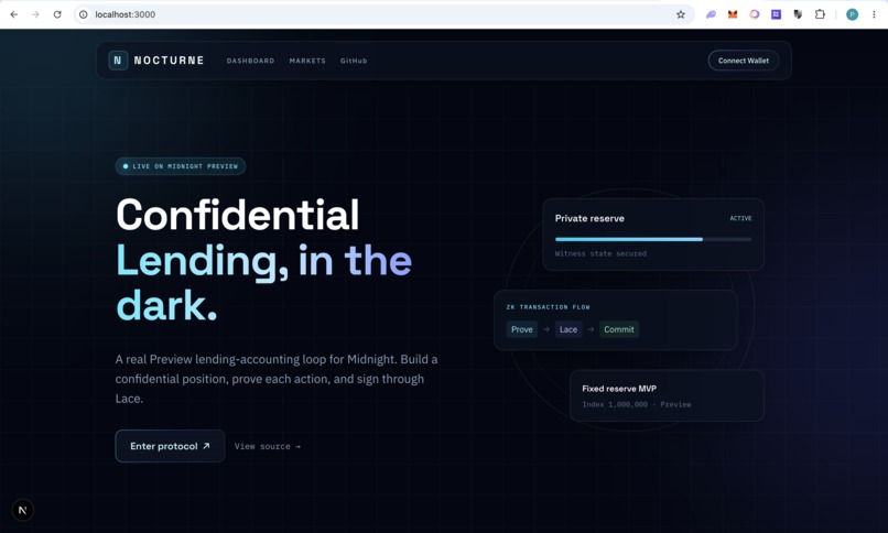 NOCTURNE FINANCE – screenshot 1