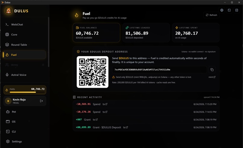 Dulus AI — Autonomous Agent OS – screenshot 1