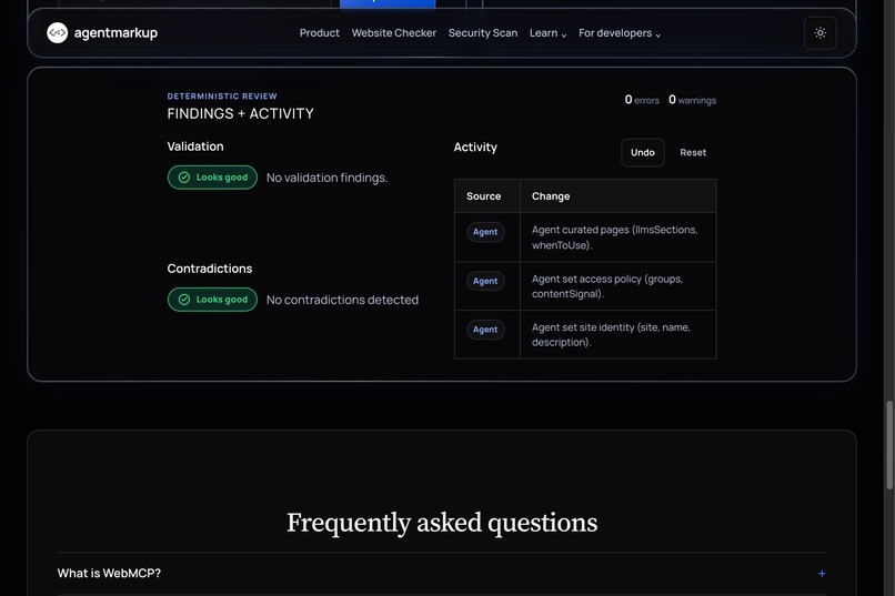 AgentMarkup Studio – screenshot 2