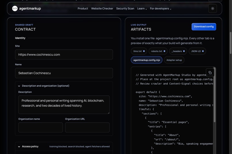 AgentMarkup Studio – screenshot 4