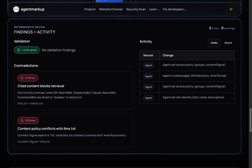 AgentMarkup Studio – screenshot 3