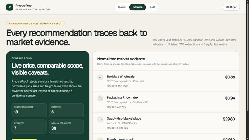 ProcureProof – screenshot 4