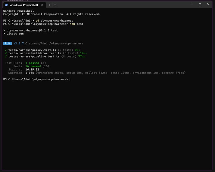 Olympus MCP Harness – screenshot 4