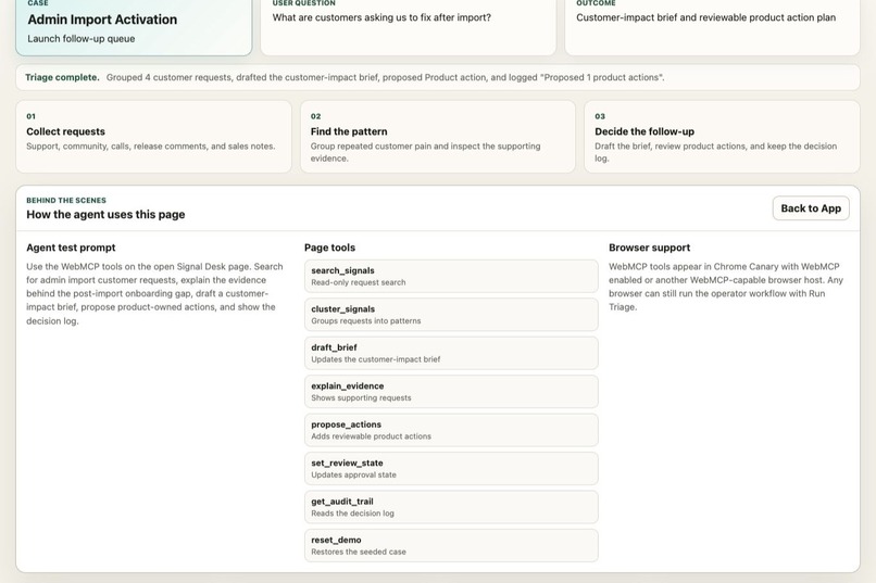 Signal Desk – screenshot 3