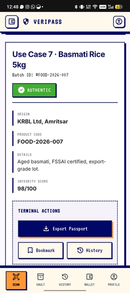 VeriPass – screenshot 2