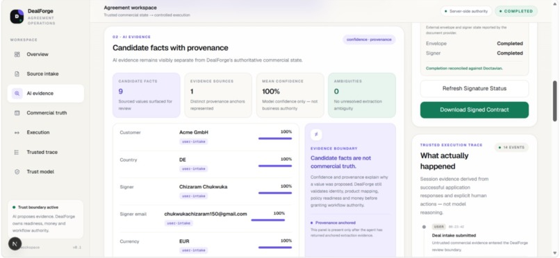 DealForge – screenshot 2