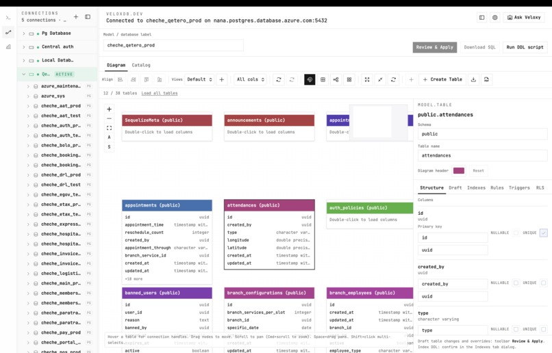 Veloxdb – screenshot 4