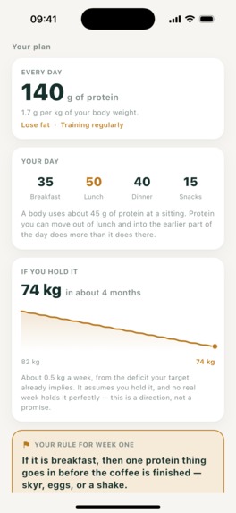 ProScan: Daily Protein Scanner – screenshot 1