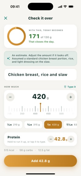 ProScan: Daily Protein Scanner – screenshot 4
