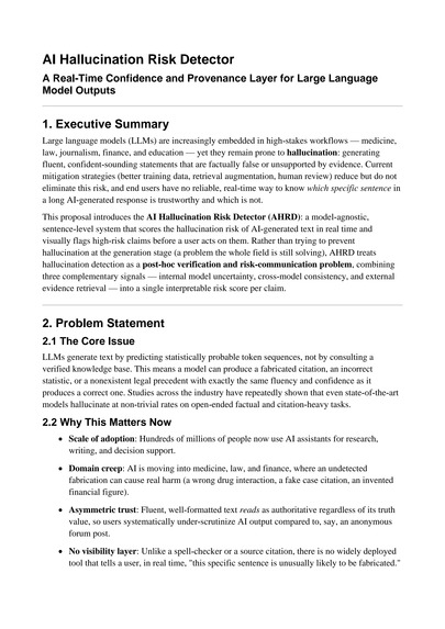AI Hallucination Risk Detector – screenshot 5