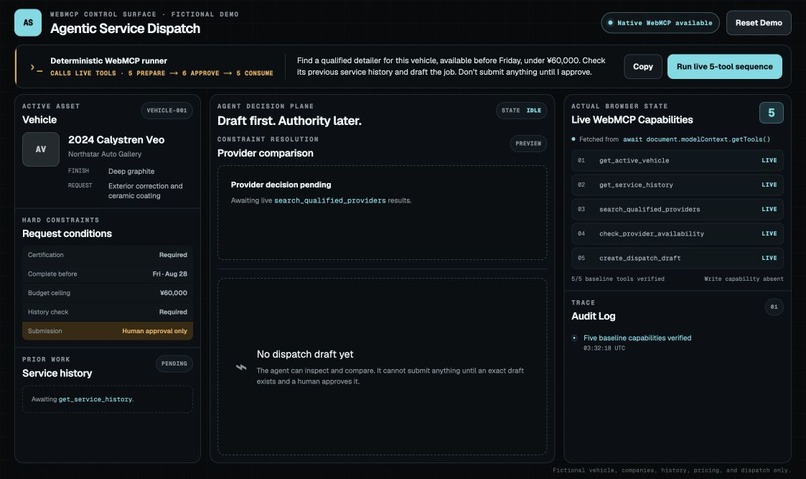 Agentic Service Dispatch – screenshot 2