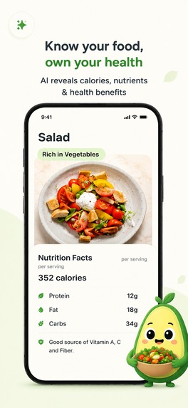 Nourio AI Calorie Tracker – screenshot 3