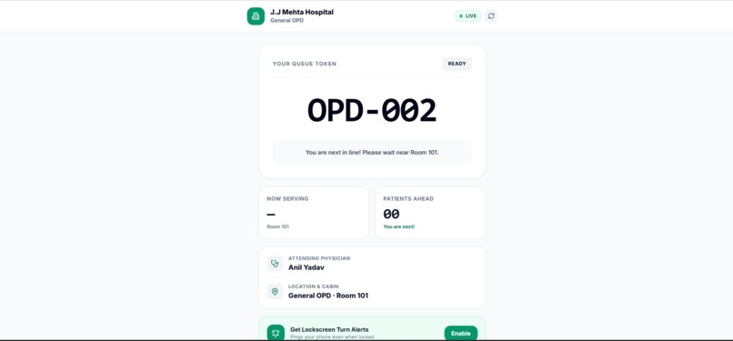 HQMS — Smart Virtual Queue for Hospitals – screenshot 7