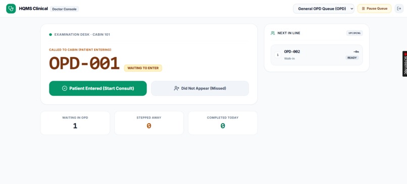 HQMS — Smart Virtual Queue for Hospitals – screenshot 11