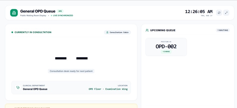 HQMS — Smart Virtual Queue for Hospitals – screenshot 15