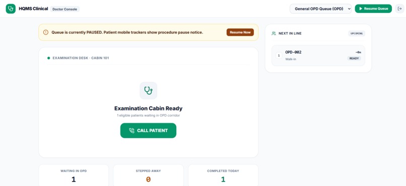HQMS — Smart Virtual Queue for Hospitals – screenshot 16